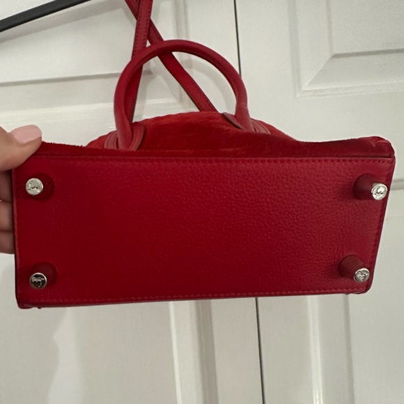 Christian Louboutin Paloma Tote Whipstitch Leather and Suede Mini - Picture 3 of 12